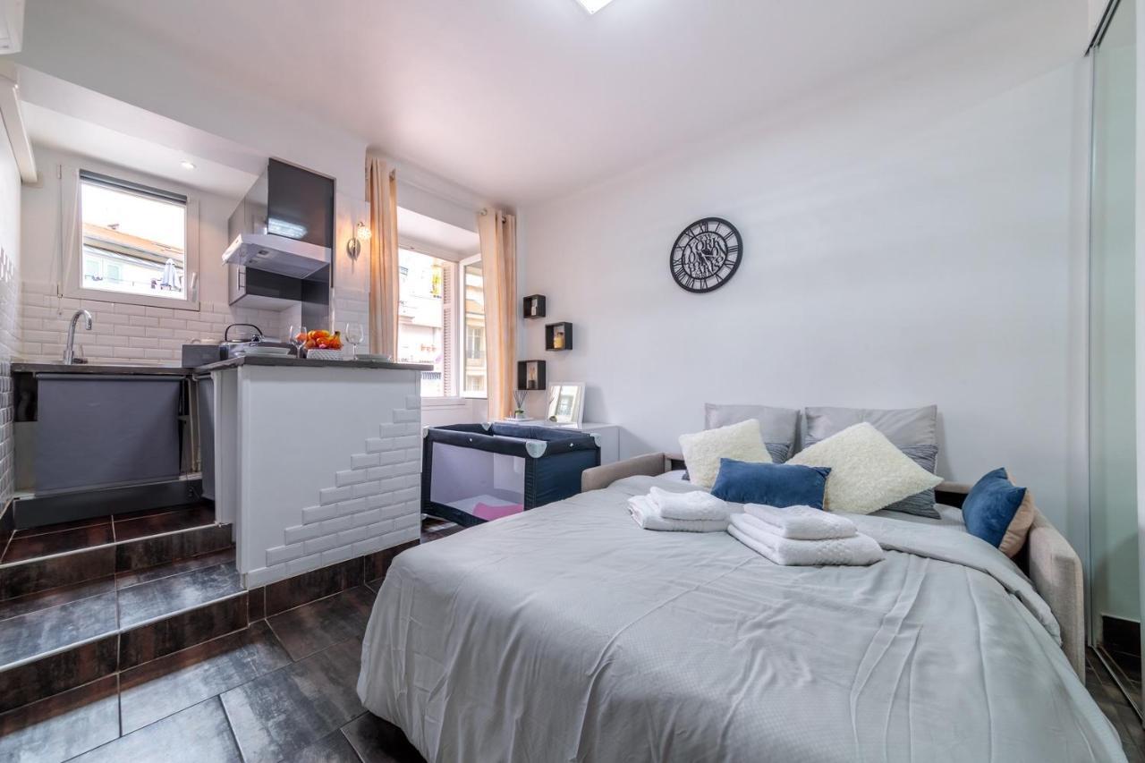 Beau Studio A 50M De La Plage Nizza Kültér fotó